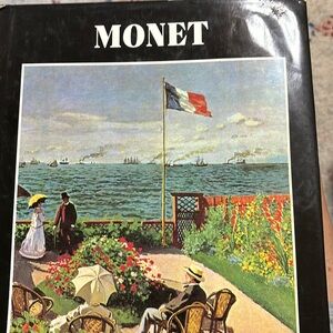 Coffee table book MONET by Alberto Martini. First US edition printed 1978